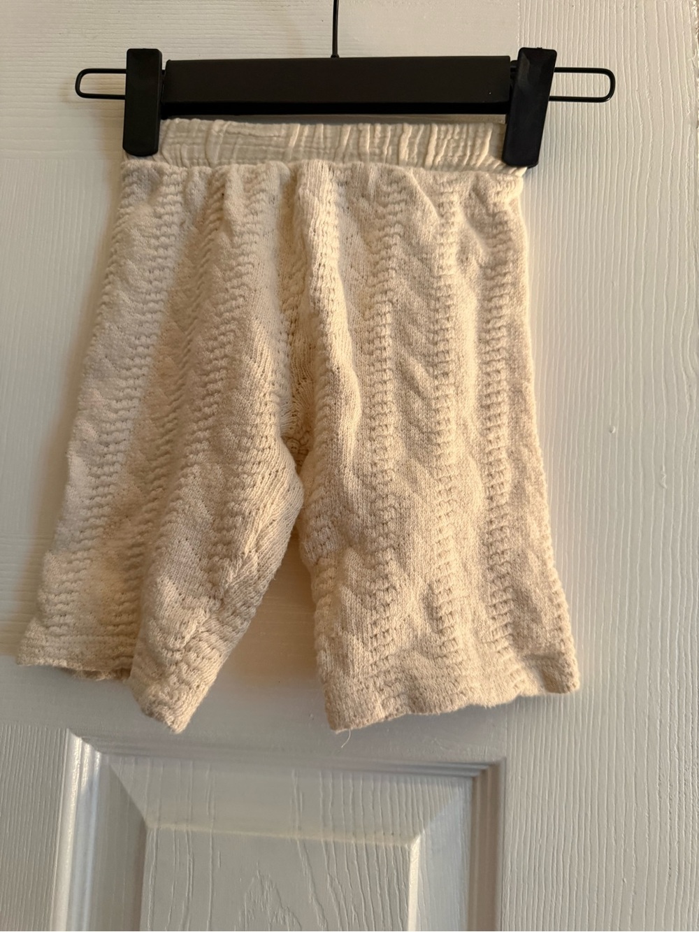 Zara Cream Knit Textured baby pants